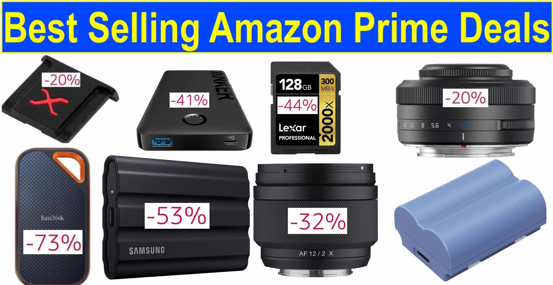 Amazon Prime Deals are Ending Best Selling Gear so Far and Deals You