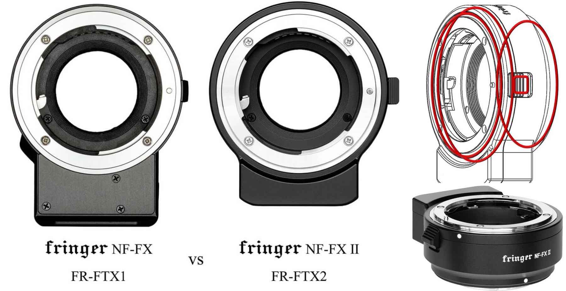 Fringer NF-FX II Released: Smaller and with Weather Sealing