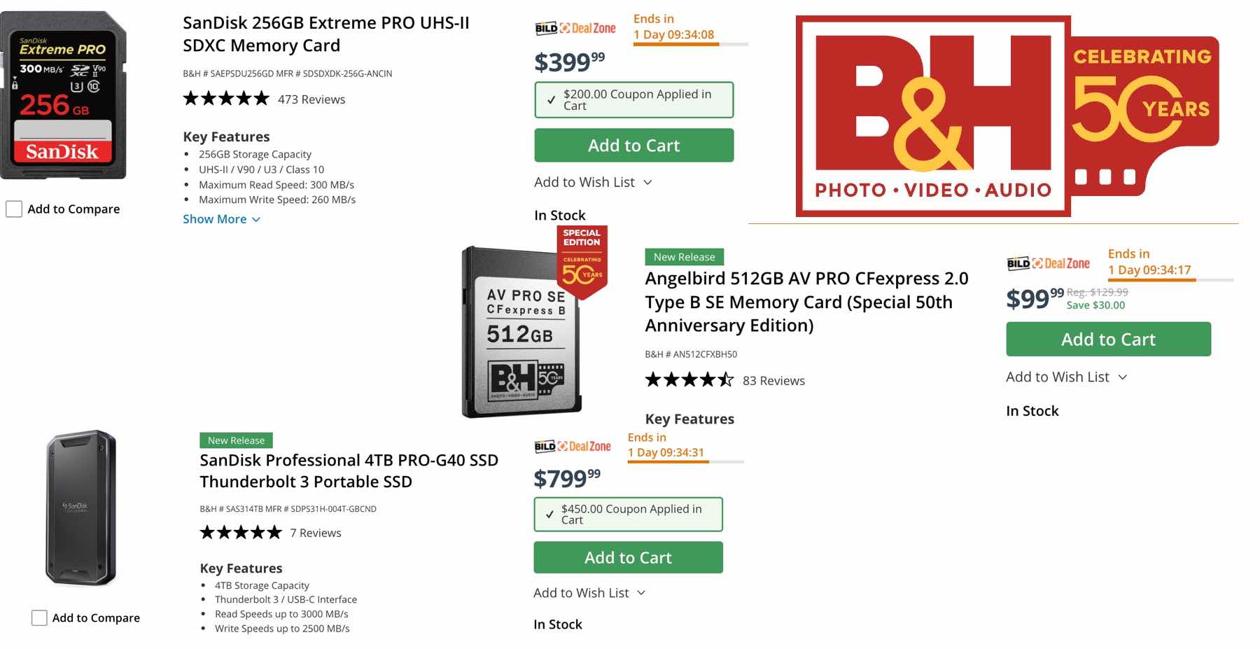 Bhphotovideo coupon clearance