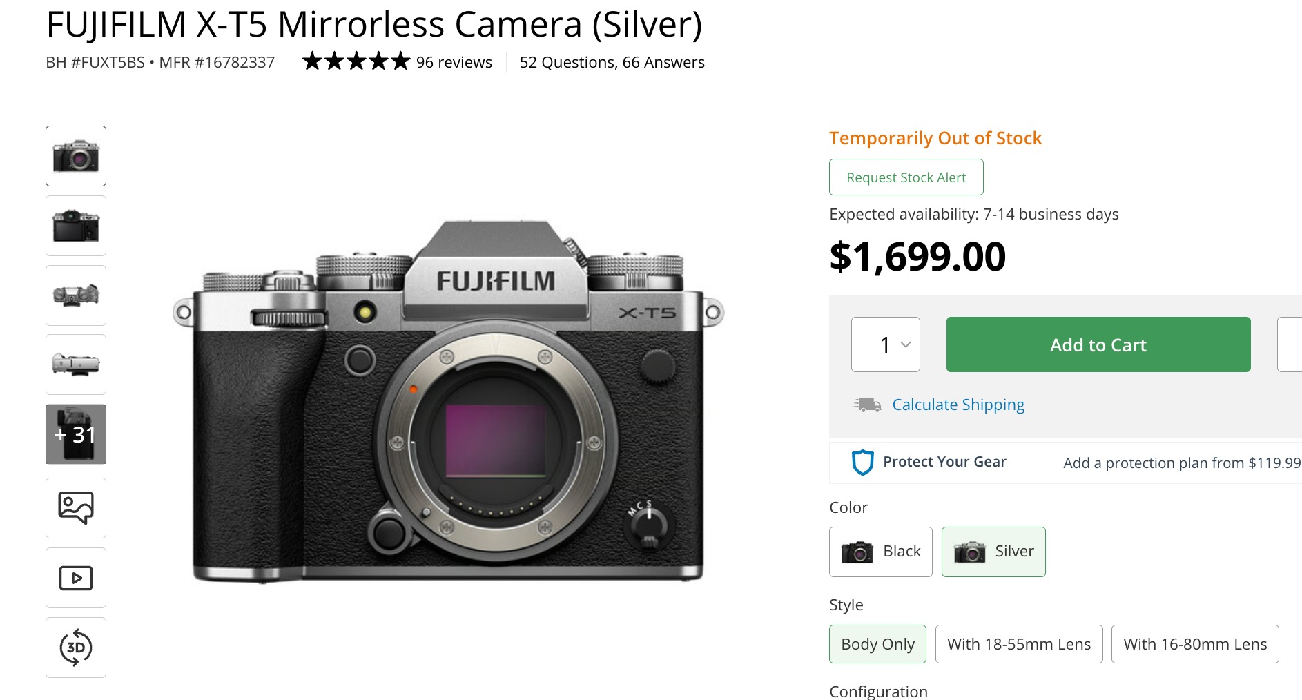 Fujifilm XT5 Shortage Continues Fuji Rumors