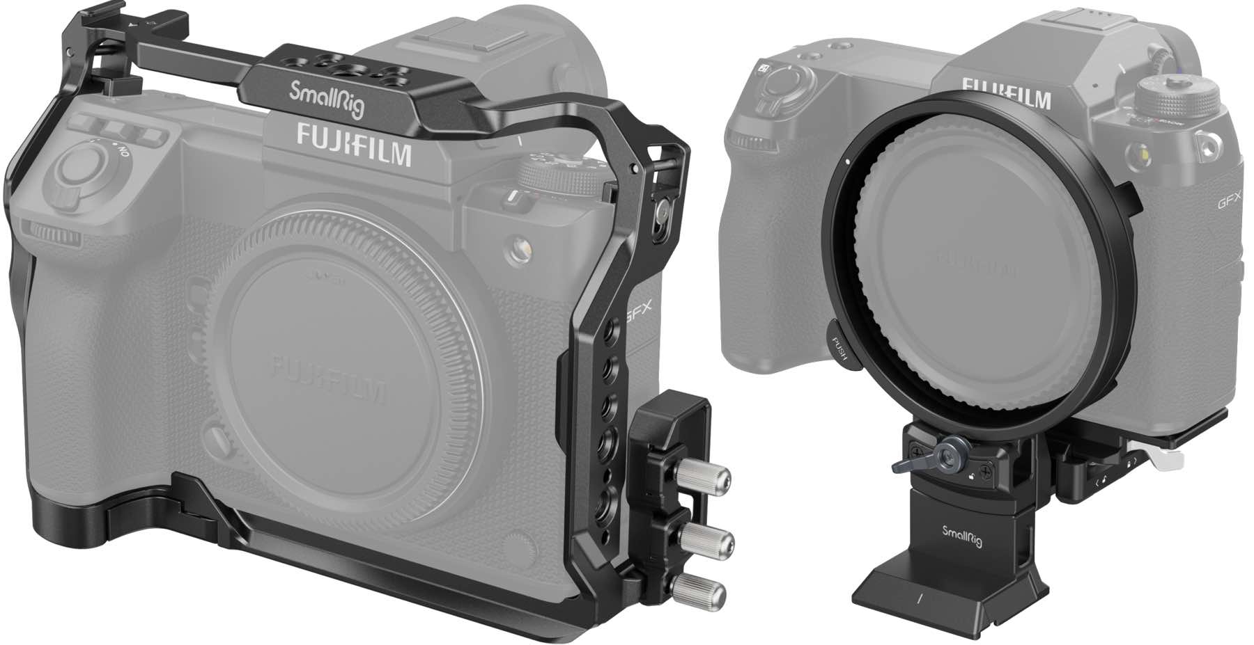 SmallRig Cage for Fujifilm GFX100 II and Rotatable Horizontal-to