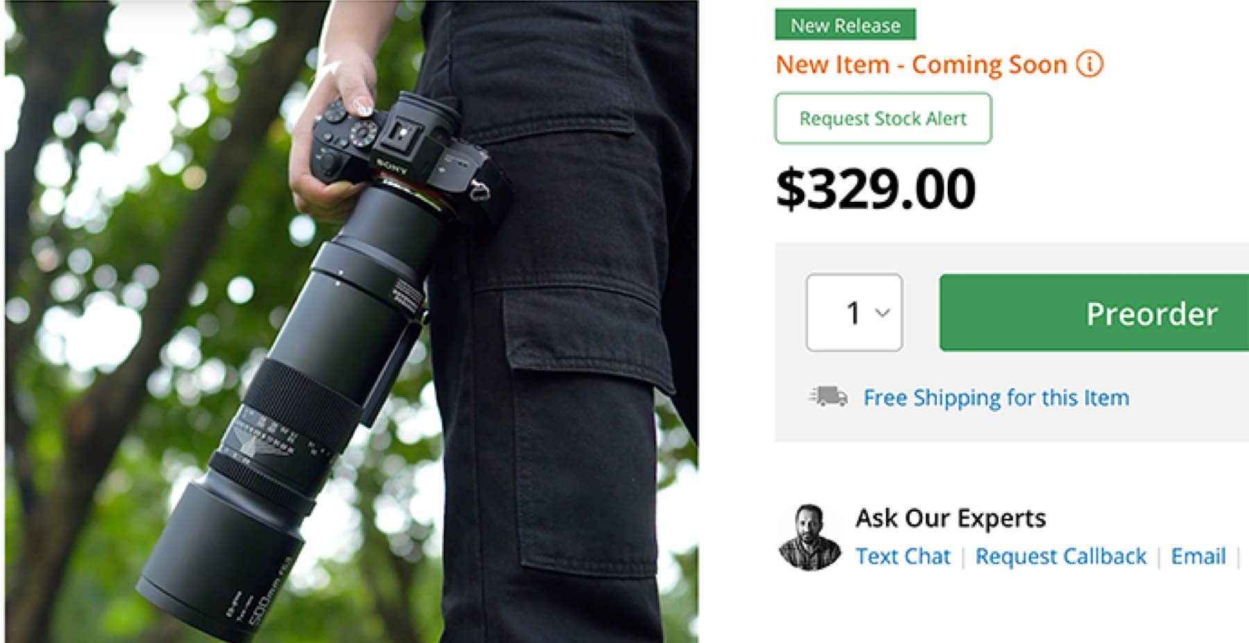 TTArtisan 500mm f/6.3 Coming also for Fujifilm X and GFX Mount