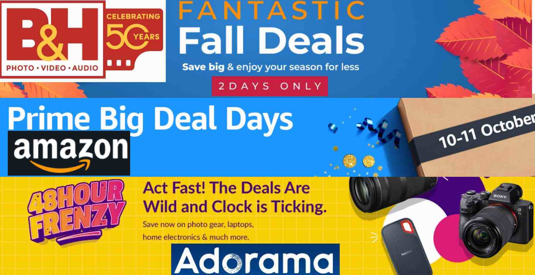 Not Only Amazon Prime BHphoto and Adorama Strike Back with Their Own