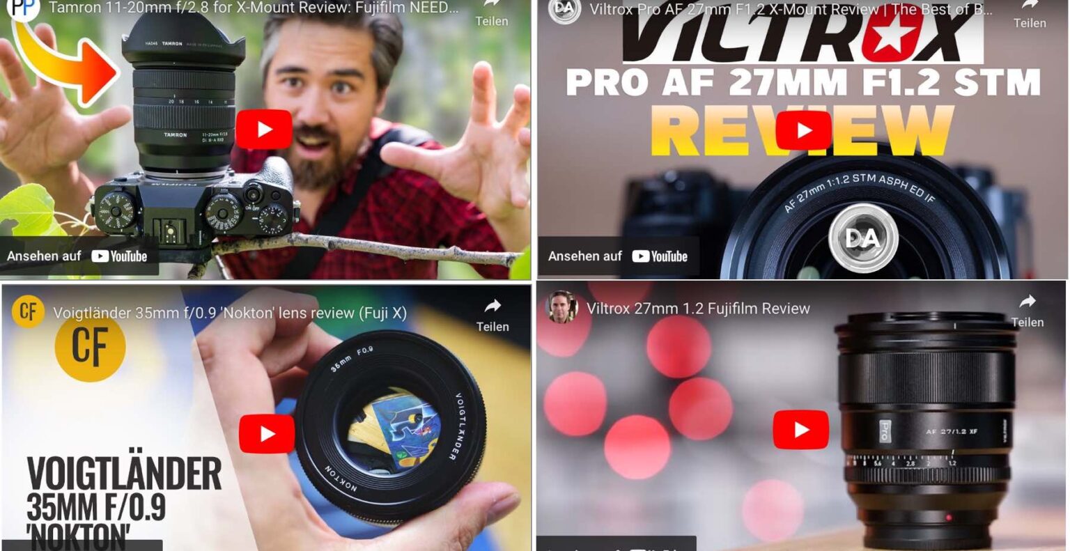 Beyond Fujinon Big Roundup of Third Party Autofocus and Manual Focus X