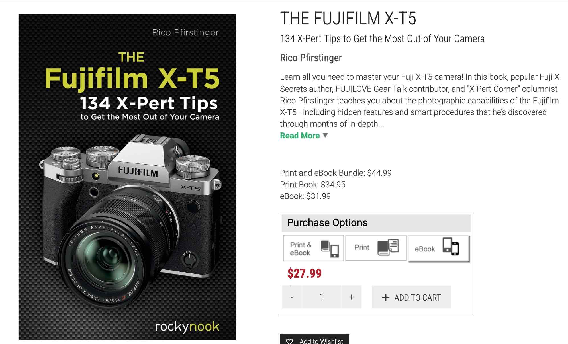 The Fujifilm X-t5 - By Rico Pfirstinger (paperback) : Target