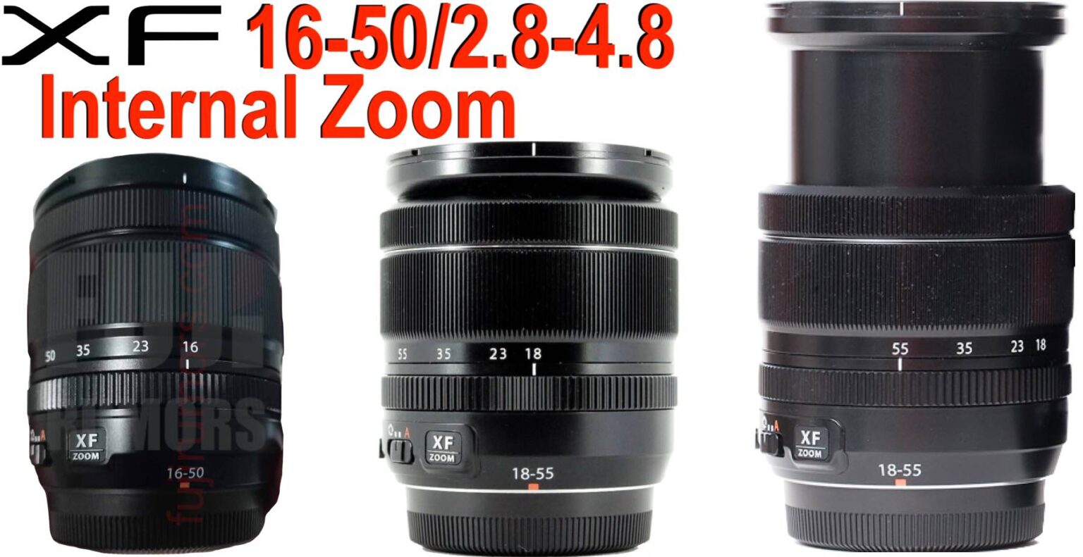 Fujinon XF1650mm f/2.84.8 with Internal Zoom (Will Not Extend when