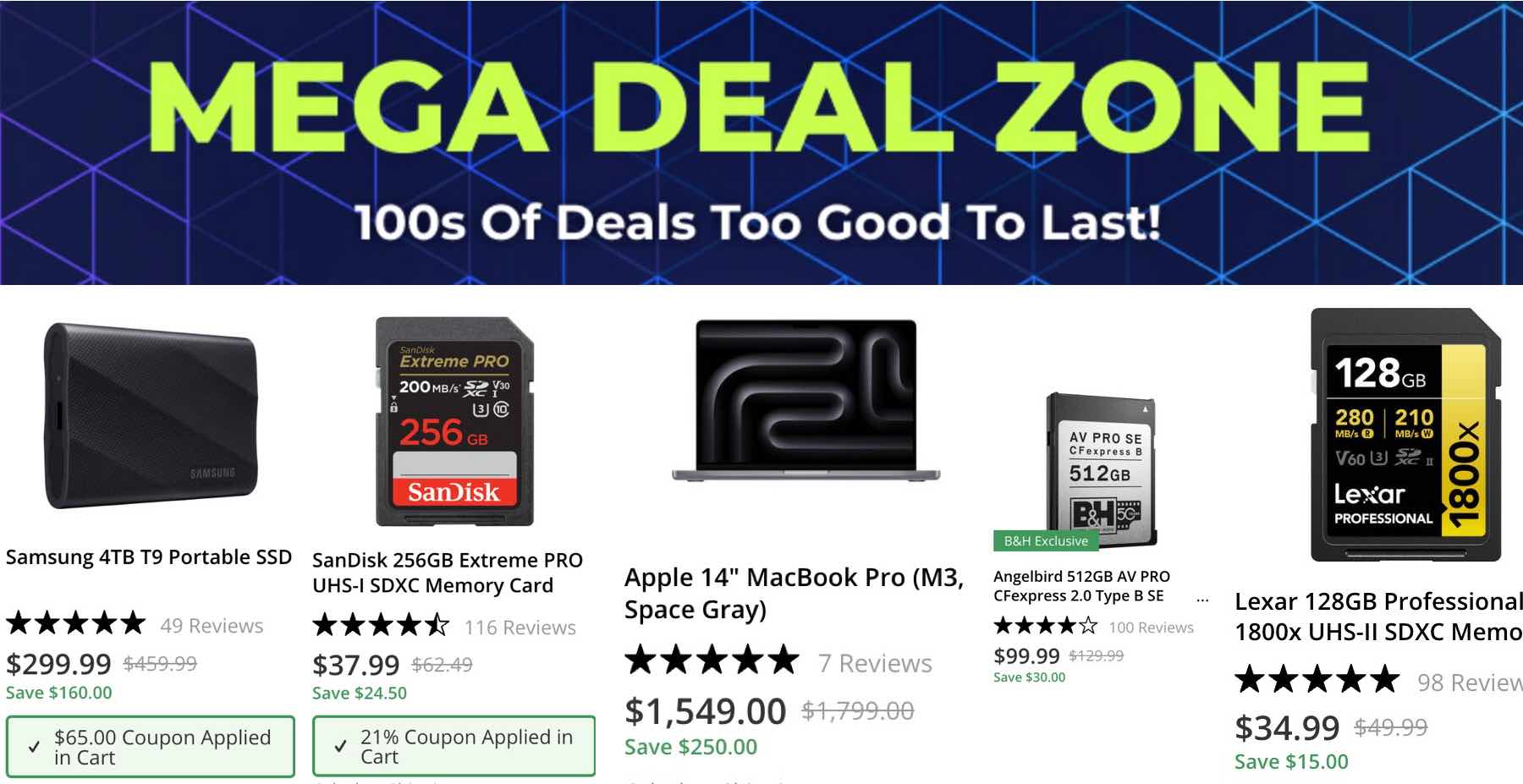 Bhphotovideo coupon clearance