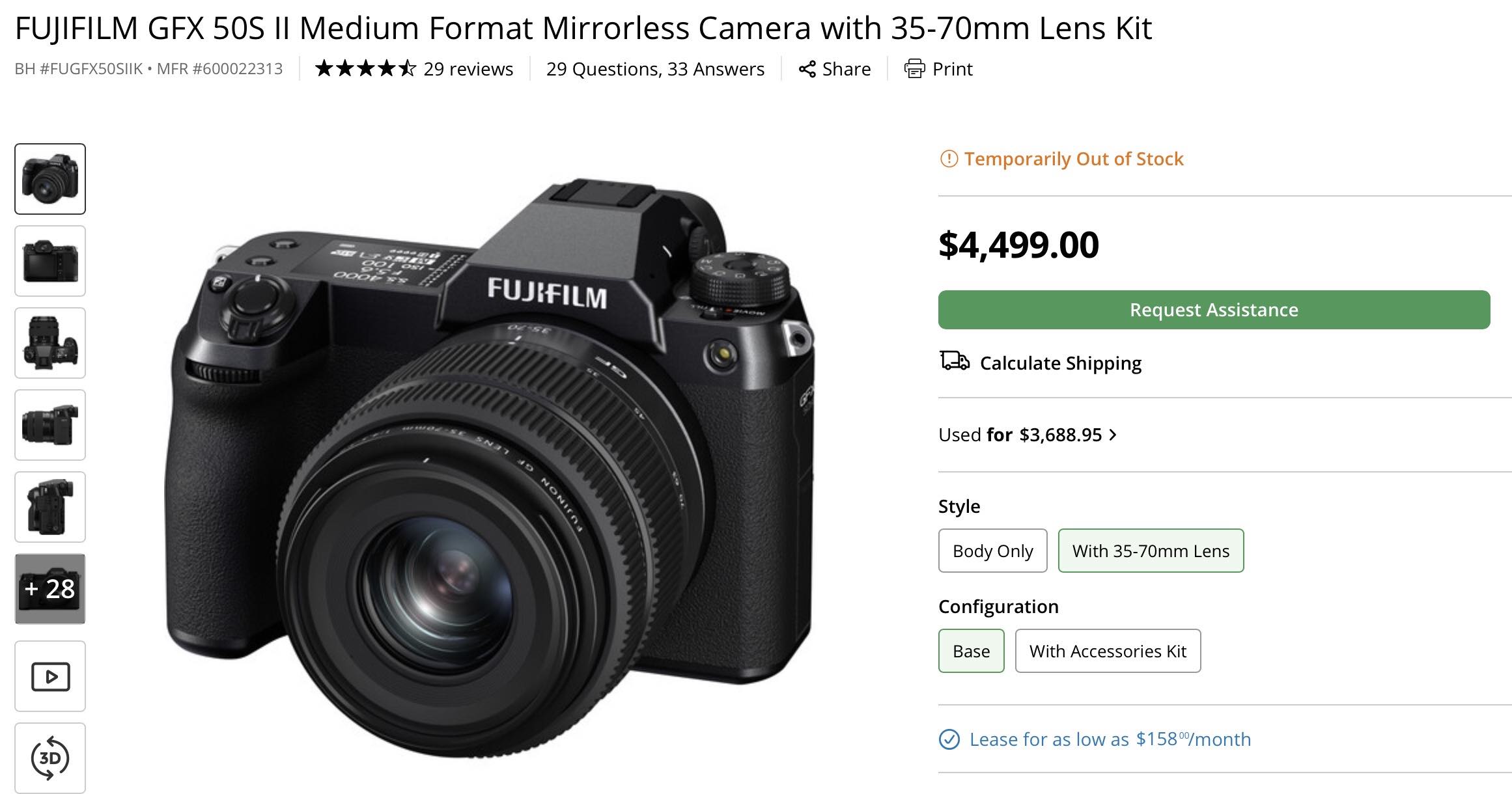 FUJIFILM GFX50S II 本体 Fujifilm GFX50S II - Wikipedia