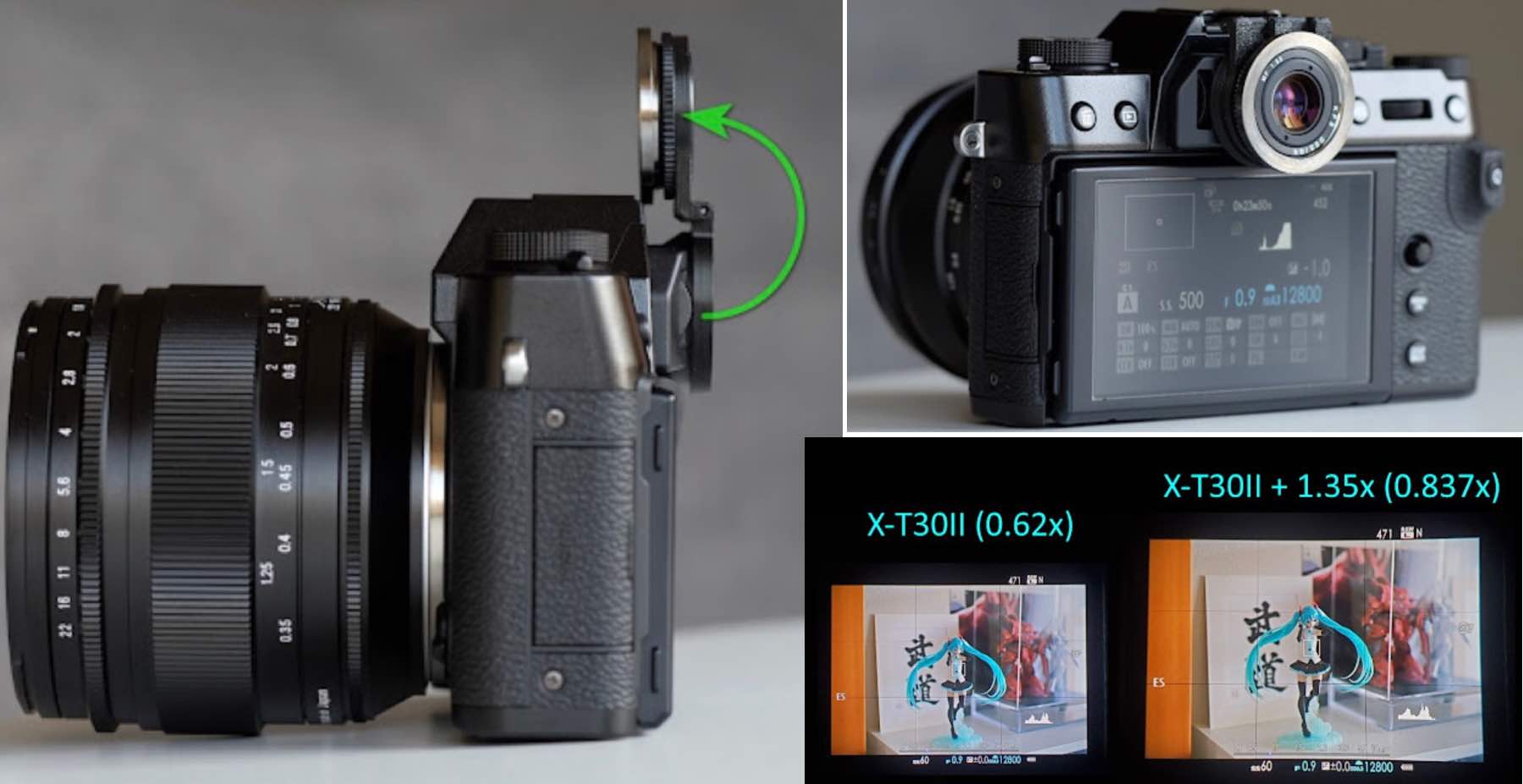Get Fujifilm X-T5 Alike Sized Viewfinder on Smaller X Series Cameras ...