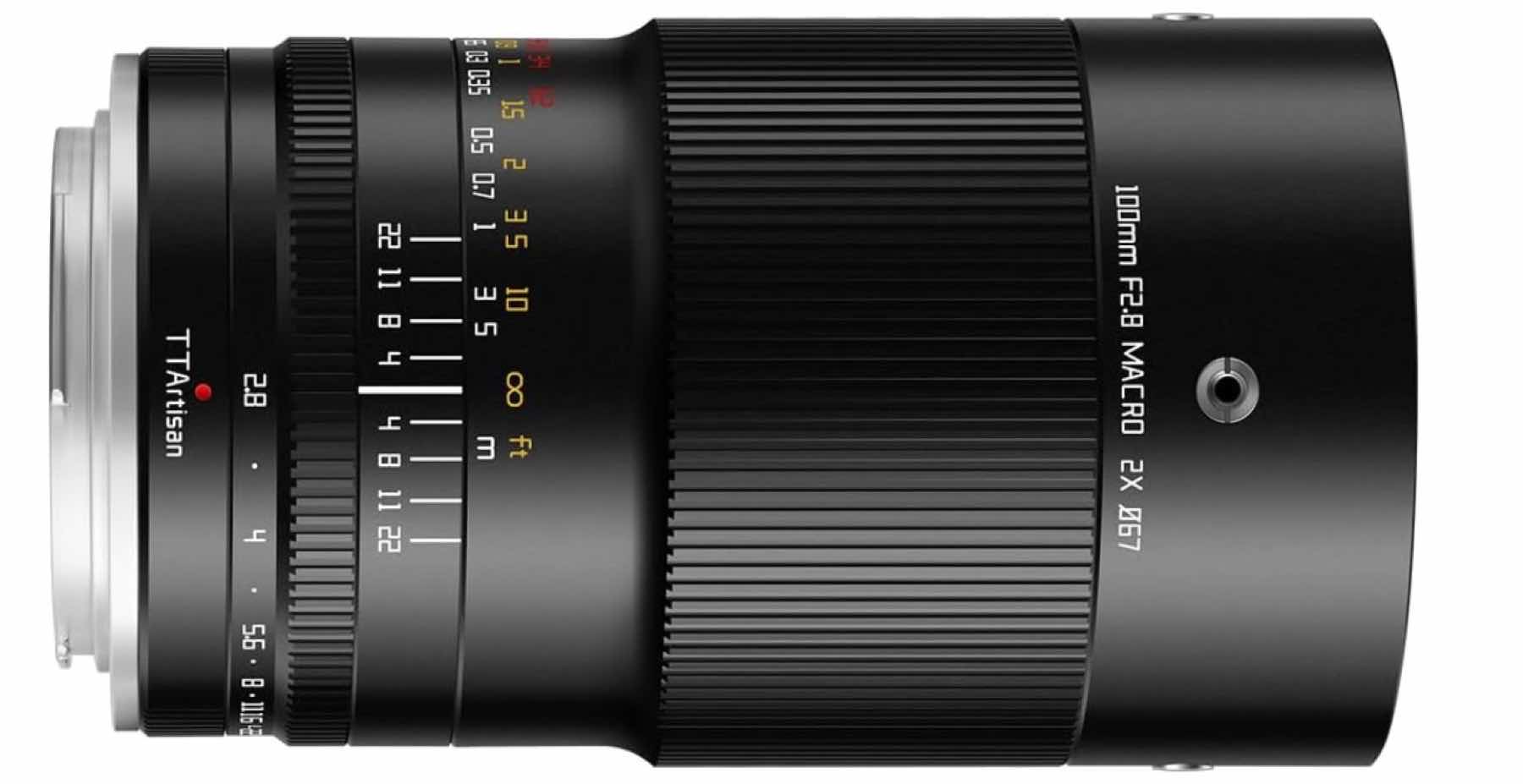 TTartisan 100mm f/2.8 2x Macro Lens for Fujifilm X and GFX