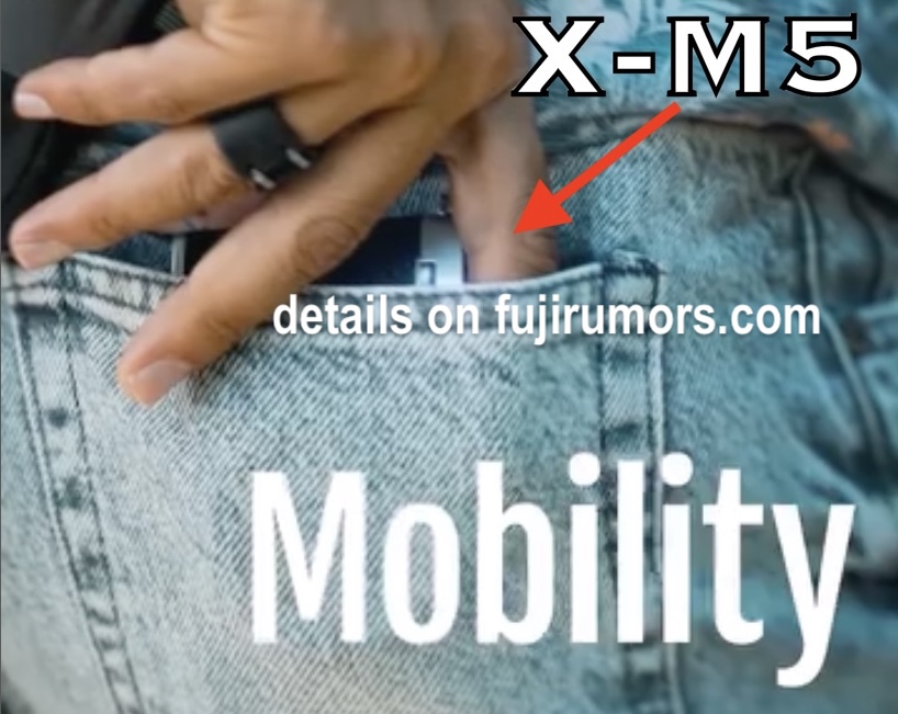 First (Partial) Fujifilm X-M5 Image Shows it Comes with Front Command ...