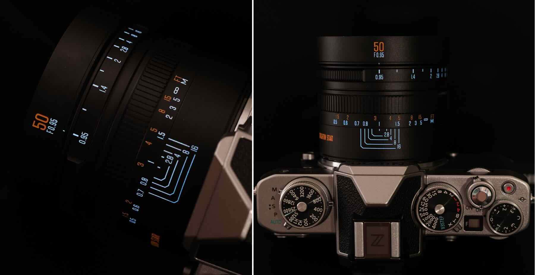 BRIGHTIN STAR 50mm f0.95 フジ xマウント 50mm F0.95 Full Frame Large Aperture Manual Focus Mirrorless