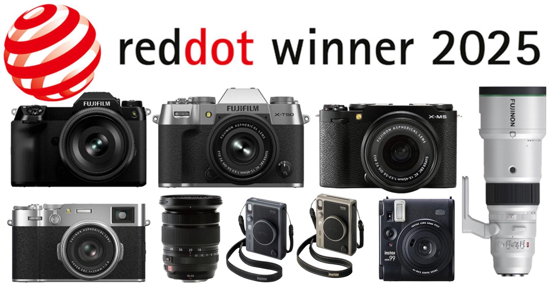 23 Fujifilm Products Win Red Dot Design Award 2025 and This is How Much it Costs Fujifilm
