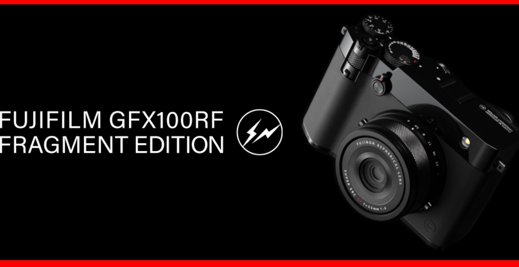 FUJIFILM GFX100RF ブラック FUJIFILM GFX100RF (BLACK)