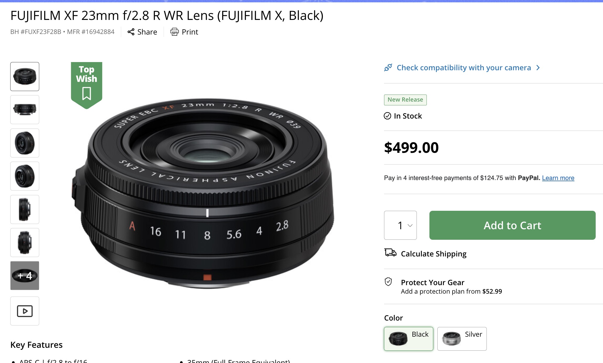 Fujinon XF23mmF2.8 R WR In Stock Now! - Fuji Rumors
